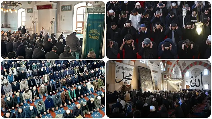 Ramazan ayının ilk cuma namazı kılındı