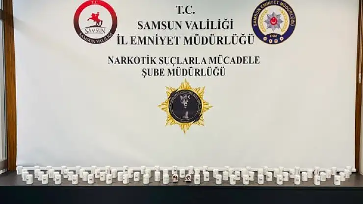 8 bin 563 adet sentetik ecza ele geçirildi