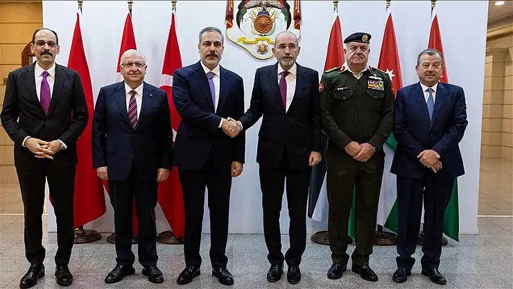 Türkiye - Ürdün 3+3 Toplantısı gerçekleştirildi