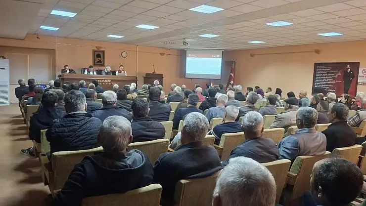 Kırsal kalkınma destekleri bilgilendirme toplantısı yapıldı