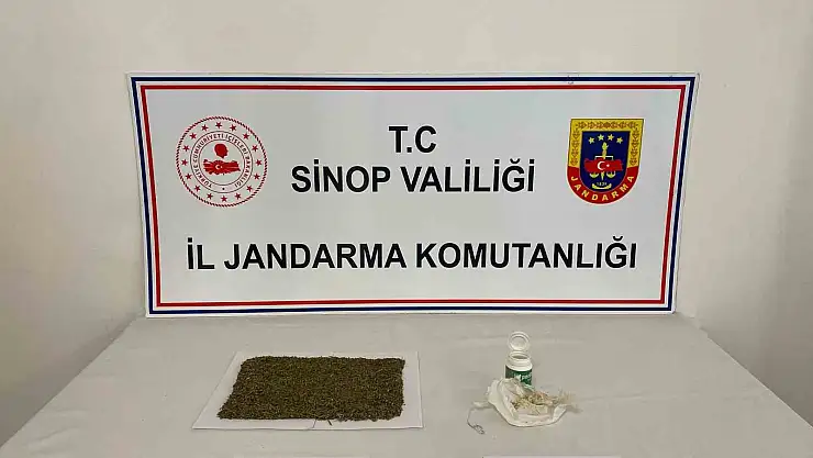 Sinop'ta uyuşturucu operasyonu :1 tutuklama