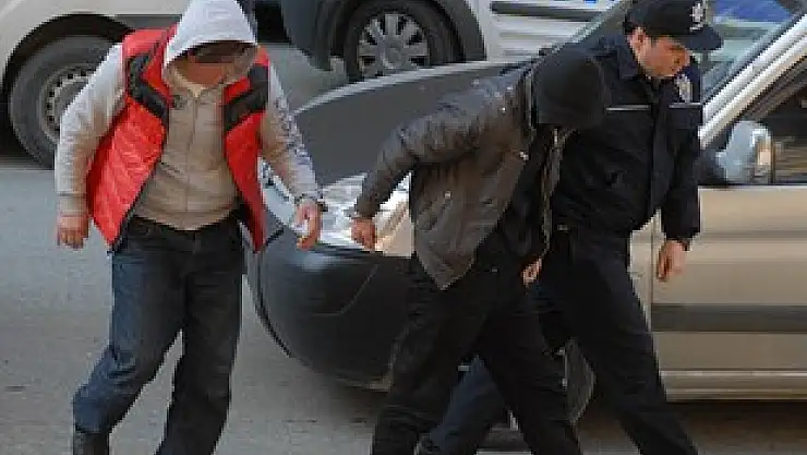 Mazot hırsızlığı girşimine gözaltı