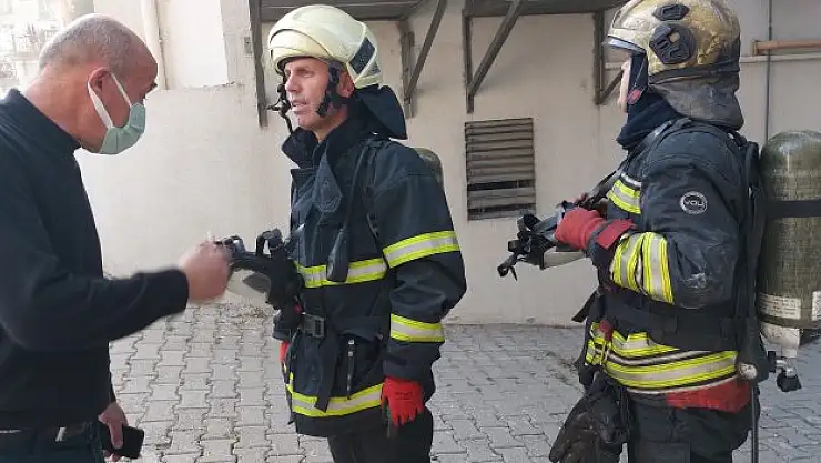 Yangın paniğe neden oldu