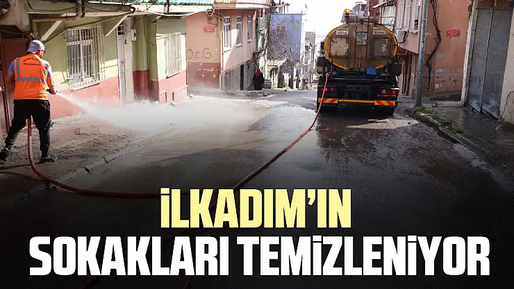 İlkadım'ın Sokakları Temizleniyor