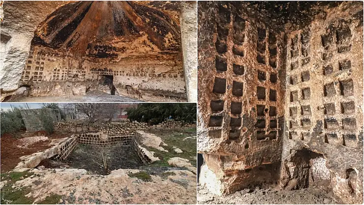 Roma dönemine ait columbariumlar kayıt altına alınıyor