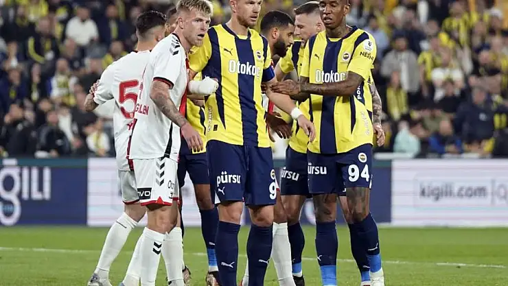 Fenerbahçe'nin evindeki 9 maçlık galibiyet serisi sona erdi