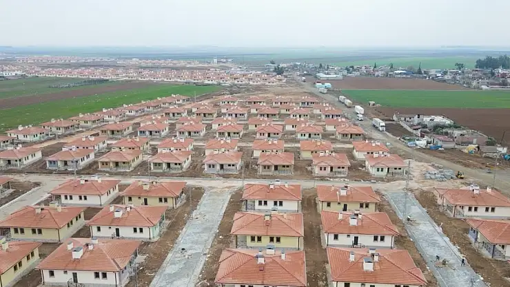 Türkiye'nin ilk kırsal uydu kenti oldu