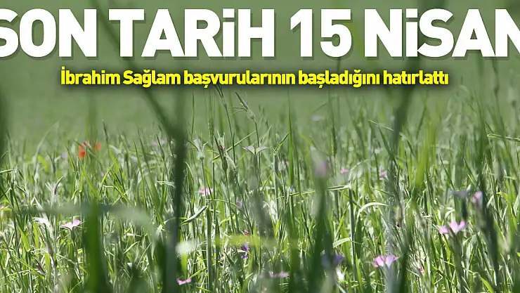 Son tarih 15 Nisan