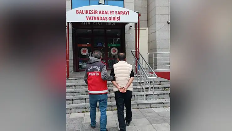 Altın hırsızı polisten kaçamadı