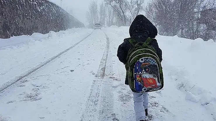 Ladik'te eğitime 1 gün ara