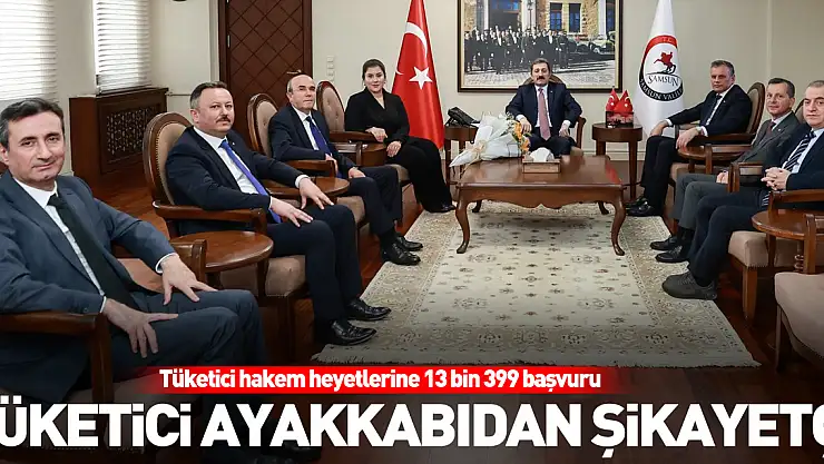 Tüketici ayakkabıdan şikayetçi