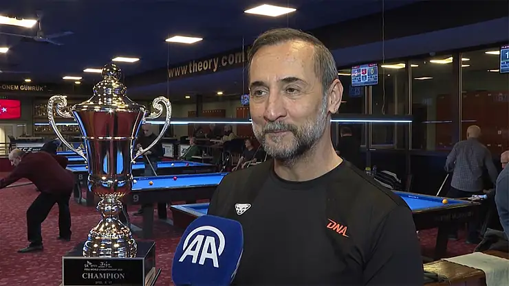Semih Saygıner, iki Türk bilardocunun final oynamasından memnun
