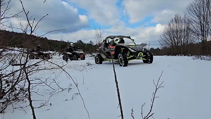 Samanlı Dağları kış safarisi yapmak isteyenleri ağırlıyor