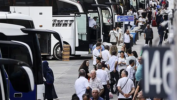 3,5 milyon kişinin otobüslerle seyahat etmesi bekleniyor