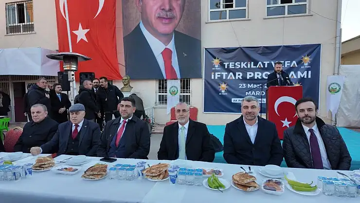 Bakan Işıkhan Mardin'de İftar Programına katıldı