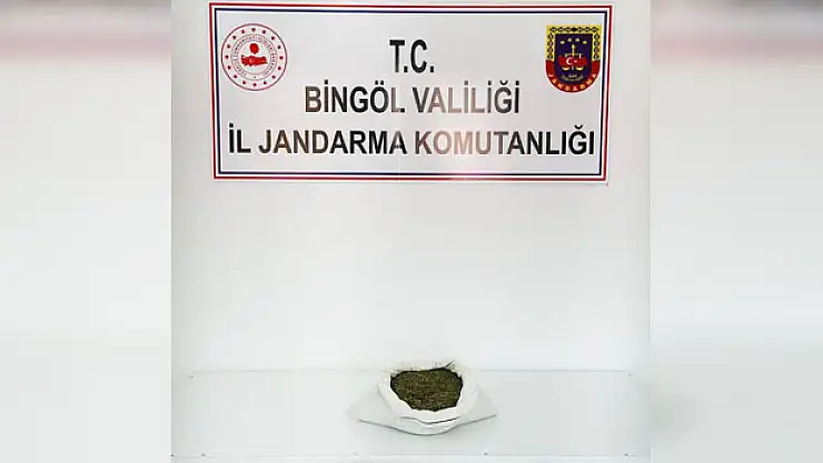 2 kilo esrar ele geçirildi