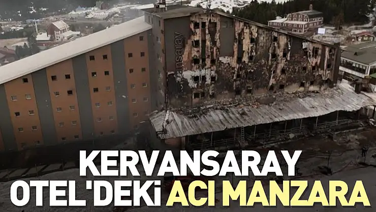 Kervansaray Otel'deki acı manzara