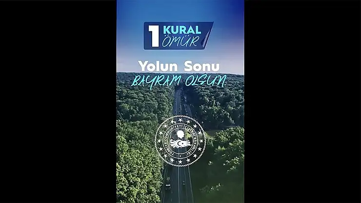 Bakan Yerlikaya'dan 'bir kural, bir ömür' paylaşımı