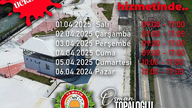 Çocuk Trafik Eğitim Parkuru bayramda hizmette