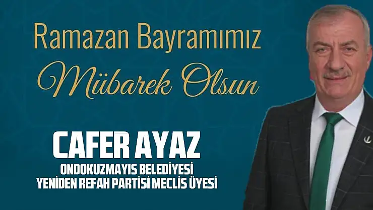 Ondokuz Mayıs Belediyesi Yeniden Refah Partisi Meclis Üyesi Cafer Ayaz