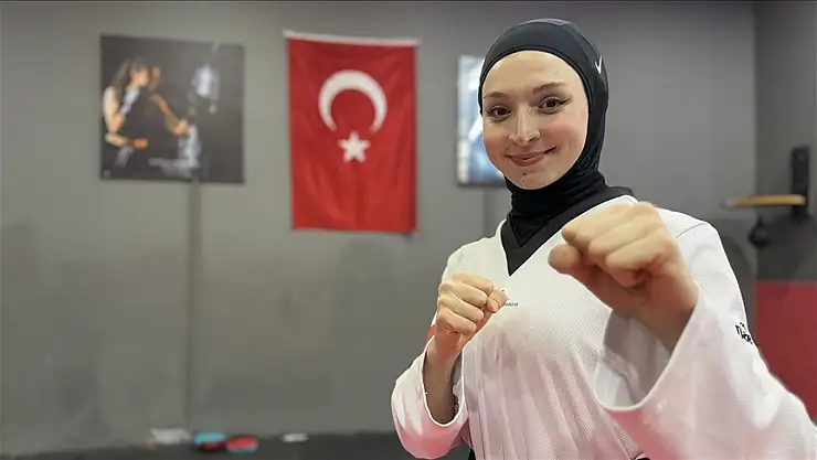 Milli tekvandocu Ahsen Şengün'ün hayali Dünya şampiyonluğu