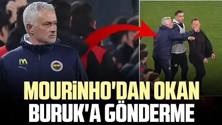 Mourinho'dan Okan Buruk'a Gönderme