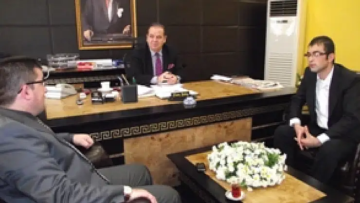 Hukuk öğrencilerinde Kaymakam'a Ziyaret