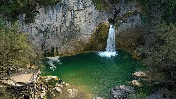 Kanyonları ile ünlü Pınarbaşı, 20 bini aşkın ziyaretçi ağırladı