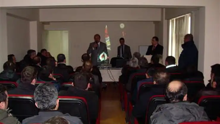 Esnafa hal kayıt sistemi anlatıldı