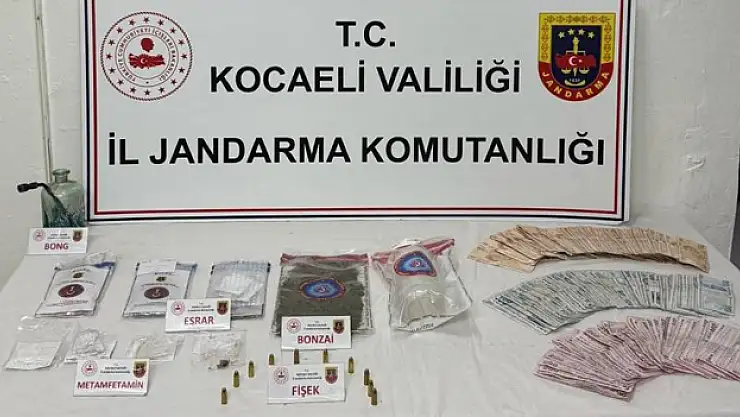 Valizden 7 kilo uyuşturucu çıktı