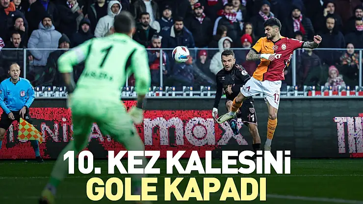 10. kez kalesini gole kapadı