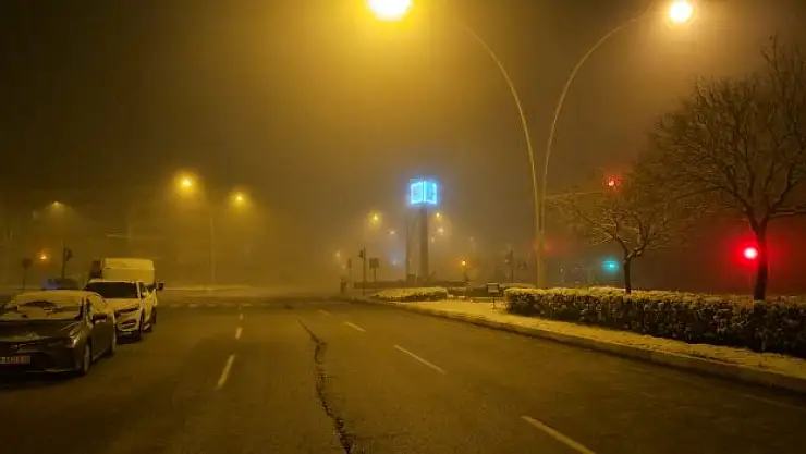 Hava sıcaklığı sıfırın altında 7 dereceye kadar düştü