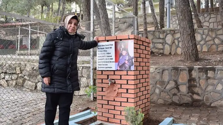 İsminin verildiği çeşmeden 36 yıl sonra su içti