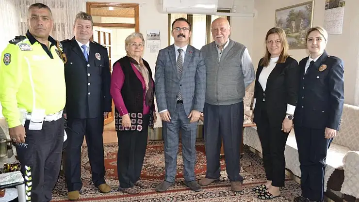 Kaymakam Ateş'ten anlamlı ziyaret