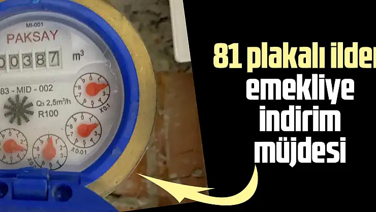 81 plakalı ilden emekliye indirim müjdesi