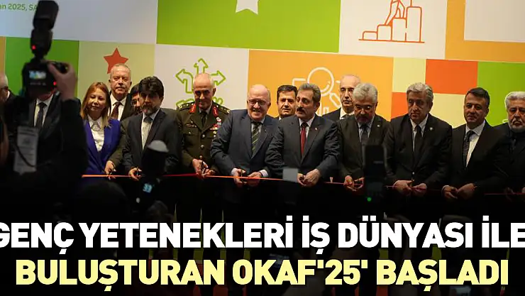Genç yetenekleri iş dünyası ile buluşturan Fuar açıldı