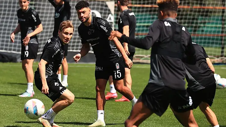 Beşiktaş kondisyon ve taktik çalıştı
