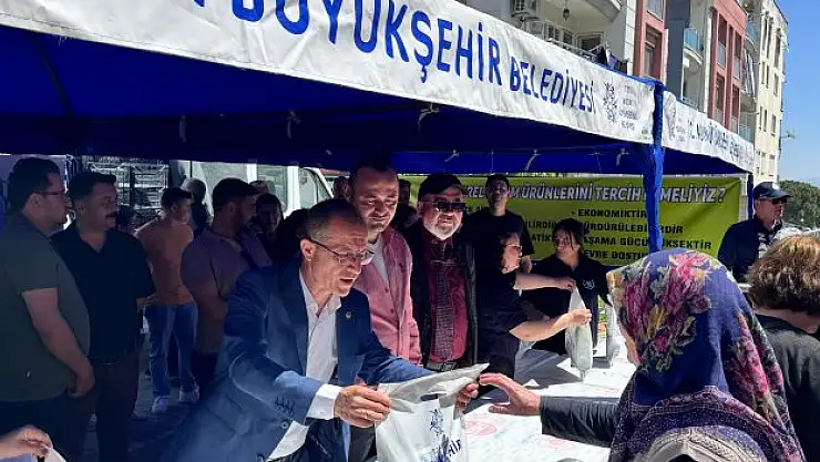 Aydın'da 20 bin fide dağıtıldı