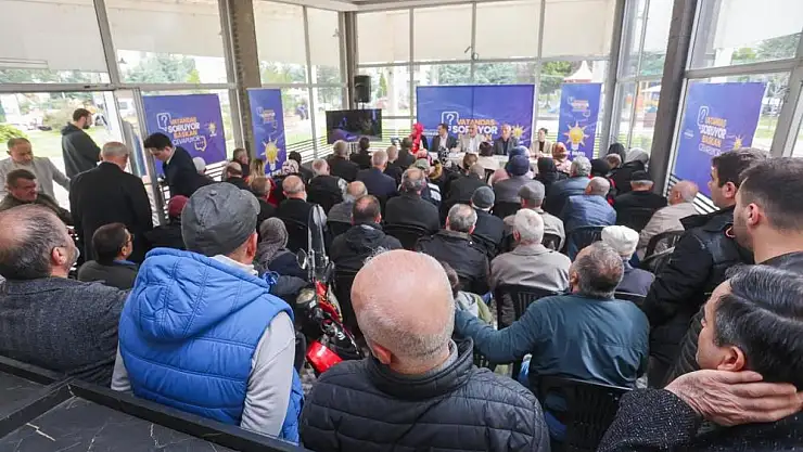 'Hemşehrilerimizle istişare kültürü içerisinde çalışmalarımızı sürdürüyoruz'