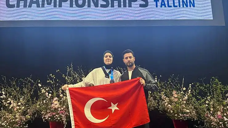 Aydınlı sporcu, Avrupa ikincisi oldu