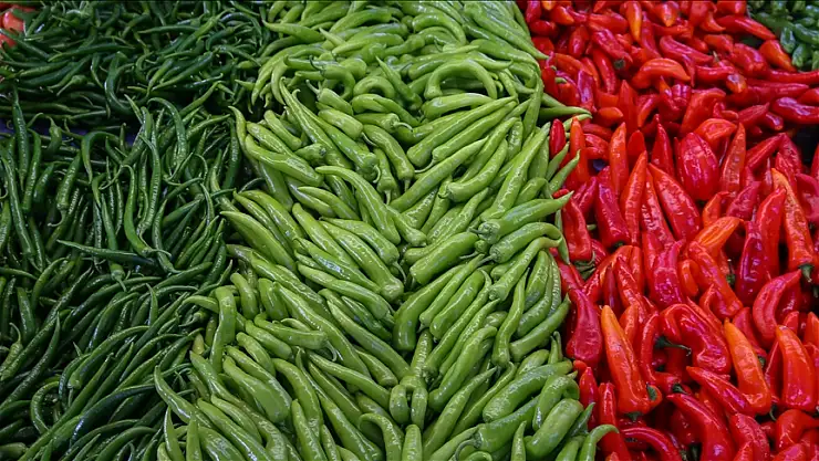 Batı Akdeniz'in ihracat şampiyonu 'biber' oldu