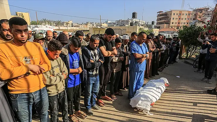 İsrail'in Gazze'nin Han Yunus bölgesine saldırıları