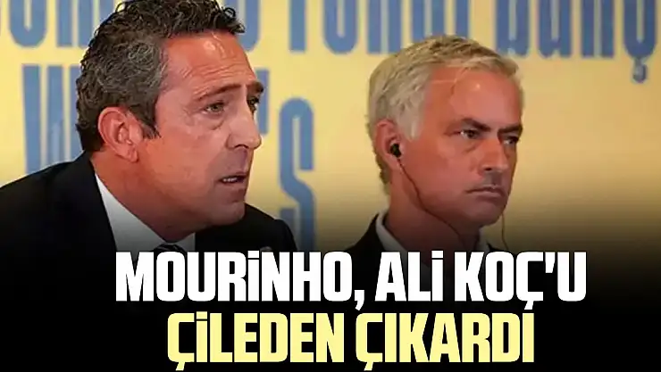 Mourinho, Ali Koç'u çileden çıkardı