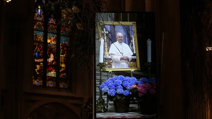 ABD Başkanı Trump, Papa Franciscus cenazesine katıldı