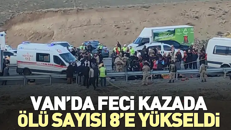 Feci kazada ölü sayısı 8'e yükseldi