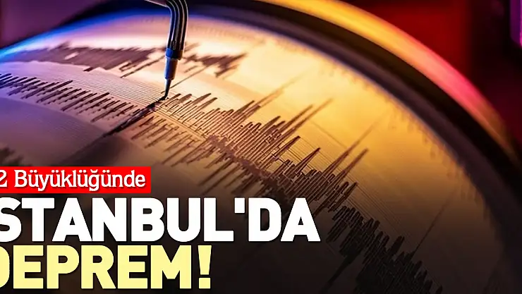 Marmara'da deprem meydana geldi