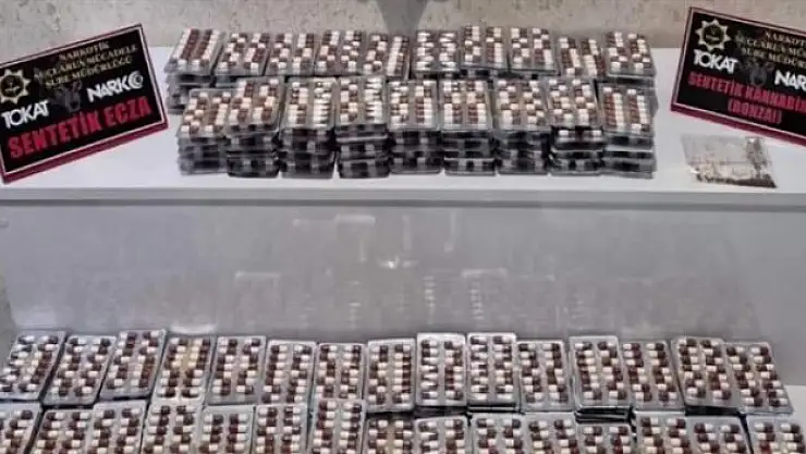 Tokat'ta uyuşturucu operasyonu