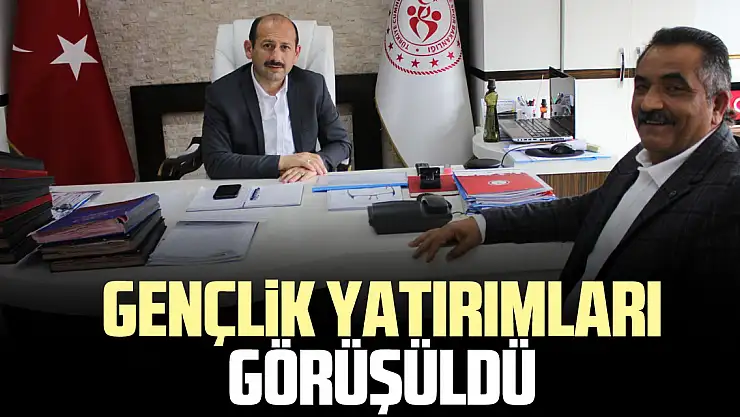 Gençlik Yatırımları Görüşüldü