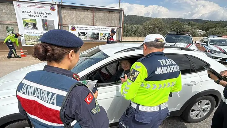 Dronlu trafik operasyonu