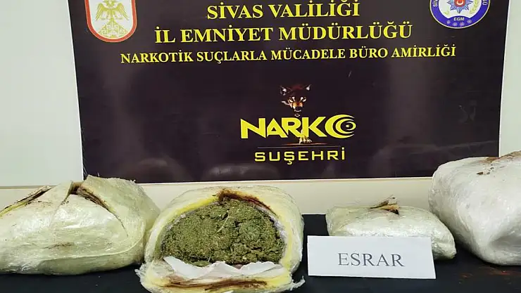 5 kilo esrar ele geçirildi